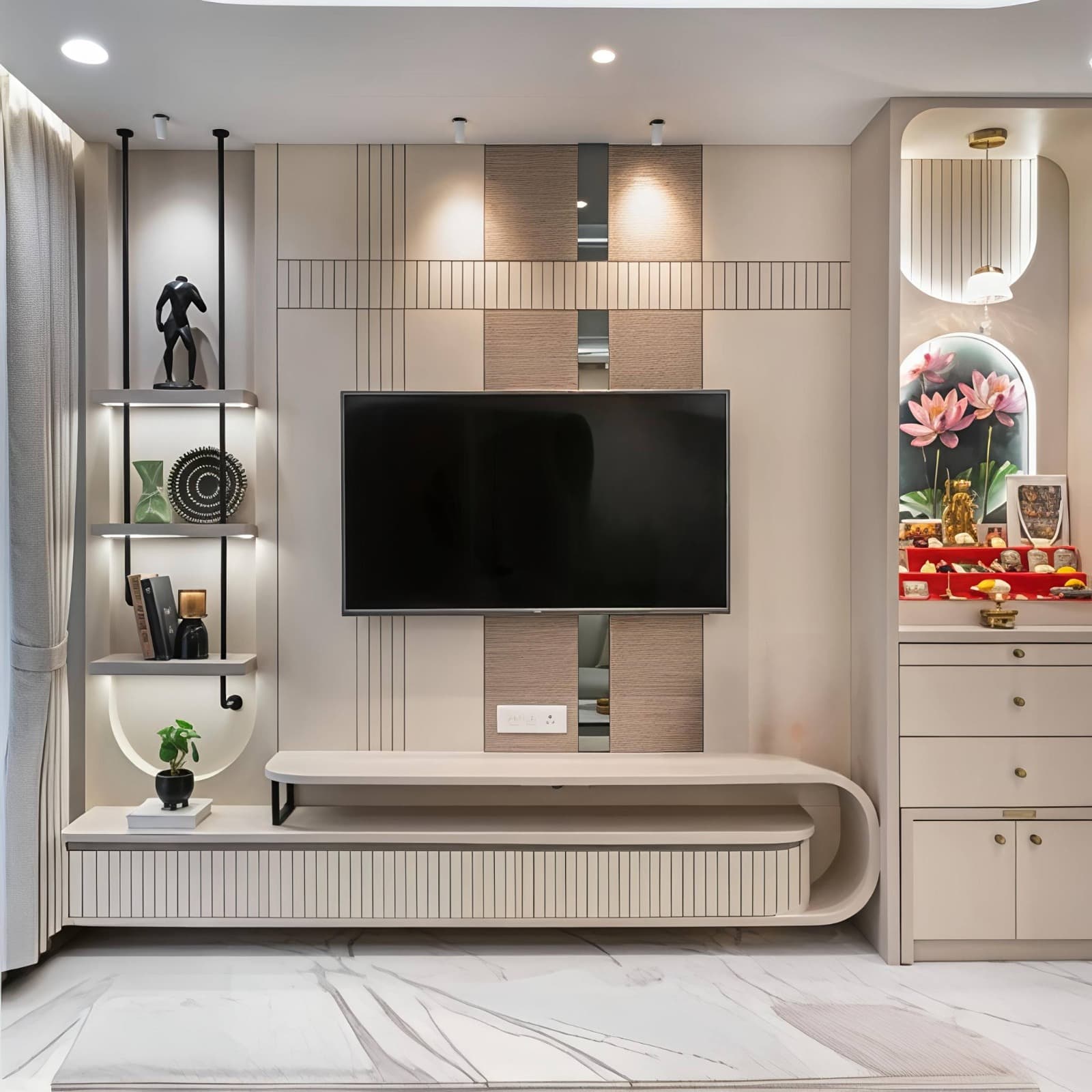 modern bedroom interior